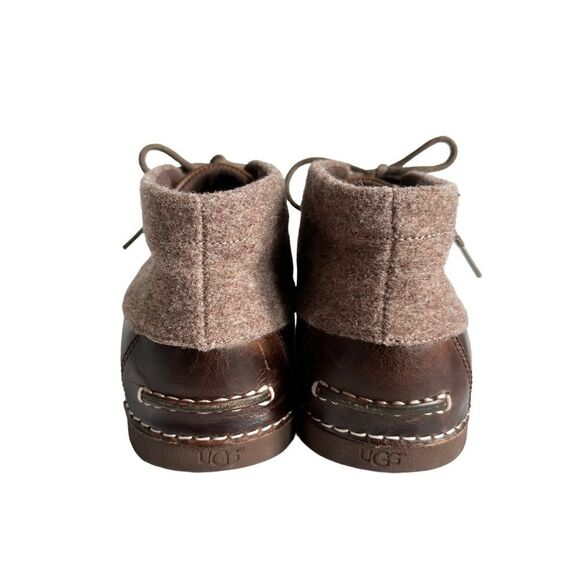 ?UGG Men’s Brown Lace Up Boots main image 4